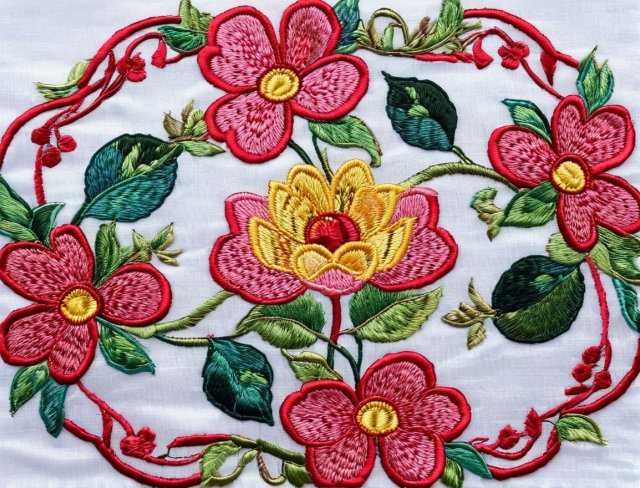 embroidered applique