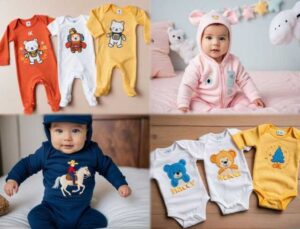 embroidered baby attire