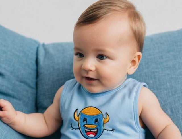 embroidered baby attire romper boy