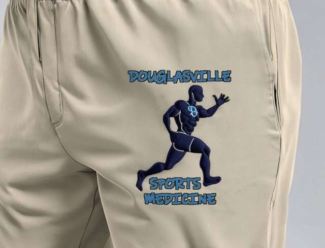 embroidered medical apparel sports medicine