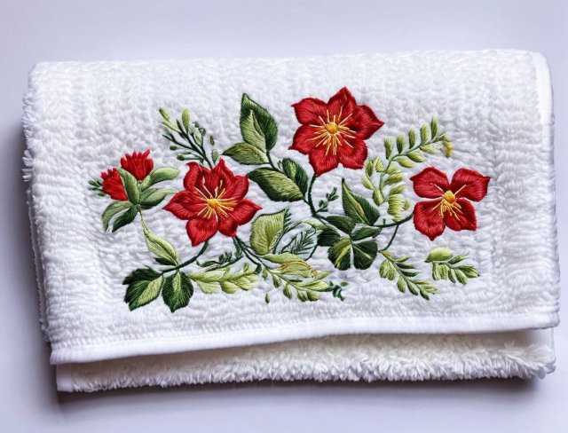 towel embroidery