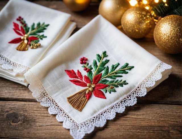 holiday decor christmas napkins