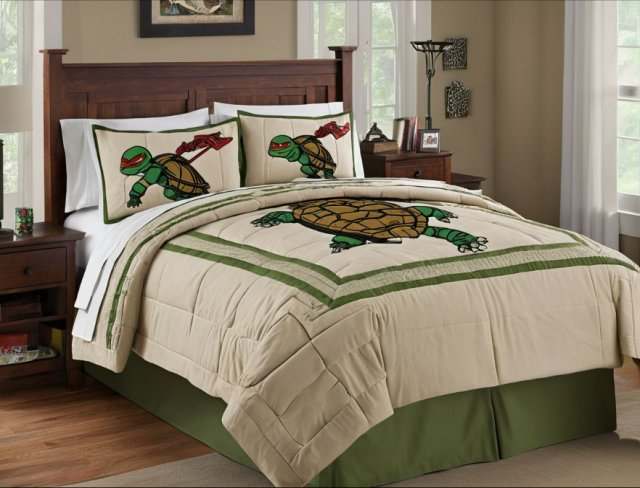 split embroidery bedding