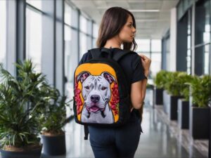 backpack with uv resistant thread