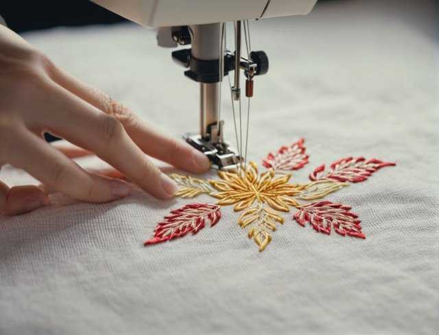 sewing free motion embroidery