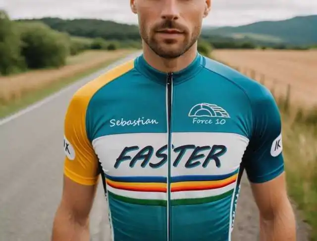 stretch fabric cycle jersey