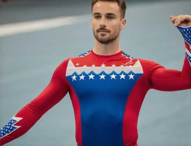stretch fabric gymnastics