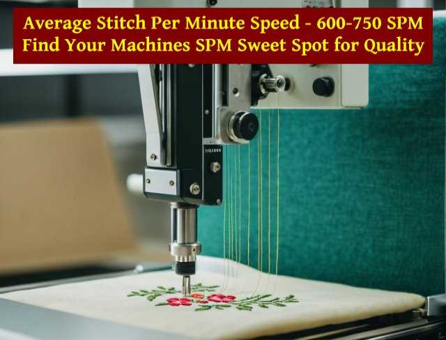 machine optimization stitch speed