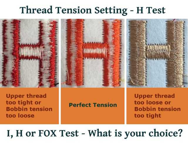 machine optimization tension setting