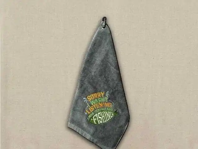 Sorry I Wasnt Listening I Was Thinking About Fishing Towel