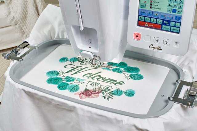 Baby Lock Capella embroidery machine