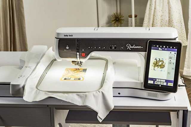 Baby Lock Radiance embroidery machine