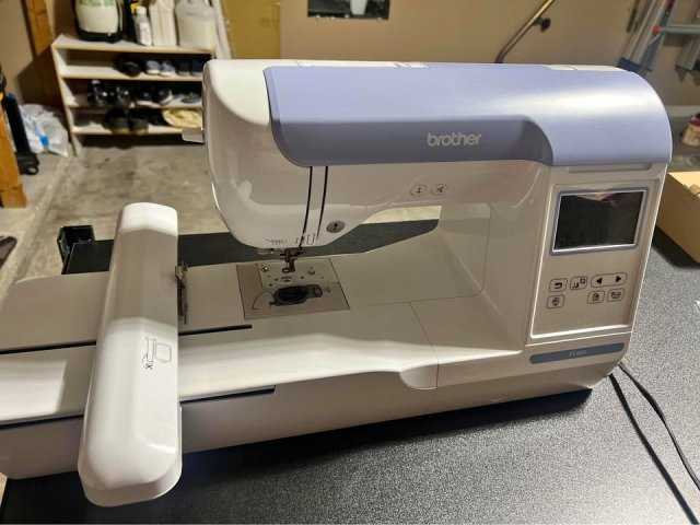 Brother PE800 embroidery machine