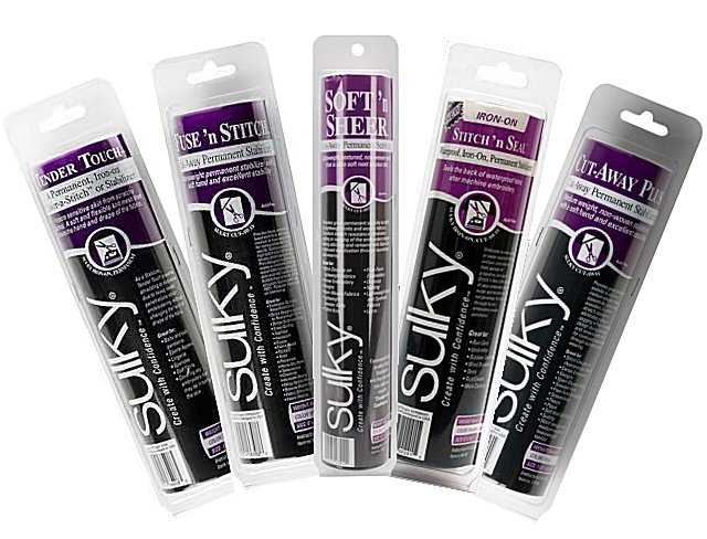 sulky cut-away stabilizers
