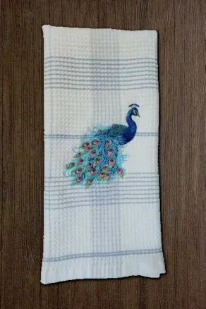 Peacock Kitchen Towel