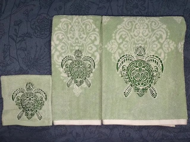 Turtle Towel Set